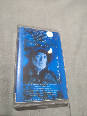 CASETA AUDIO WILLIE NELSON - MOONLIGHTBECOMES YOU ORIGINALA foto