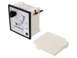 Ampermetru pe panou 0-800A Clasa 1.5 96x96mm