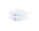 Cumpara ieftin SET 2 Perne Medicinale Hipoalergenice Somnart 40x40cm, HypoallergenicMed, 100% fibra poliester, lavabile la 95 de grade, fermitate medie spre tare Rel