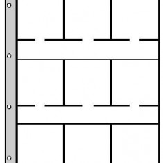 PVC foi Hartberger de rezerva pentru cartonase 66x66 mm/dim. 40,43,48,53 mm/