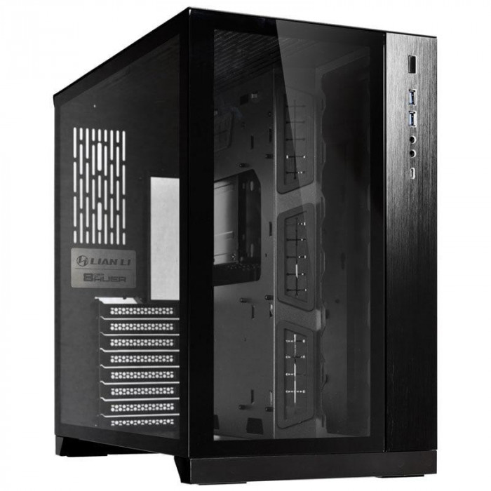 Carcasa lian li o11dx dynamic mid-tower tempered glass negru pci-slots 8