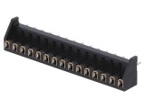 Conector PCB-PCB Mamă 15 PIN 2.54mm THT Soclu