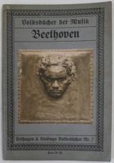 BEETHOVEN von GUSTAV THORMALIUS , ANII &#039;20 , PREZINTA PETE SI HALOURI DE APA