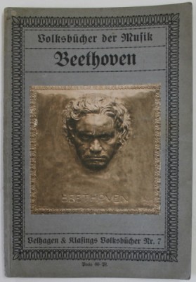 BEETHOVEN von GUSTAV THORMALIUS , ANII &amp;#039;20 , PREZINTA PETE SI HALOURI DE APA foto