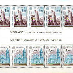 MONACO 1977, EUROPA CEPT, serie neuzată, MNH