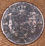 5 Bani 1884 Carol I - Moneda Veche Romaneasca - Colectie Numismatica
