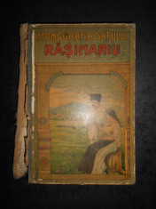 VICTOR PACALA - MONOGRAFIA COMUNEI RASINARIU (RASINARI) (1915, vezi descrierea) foto