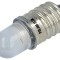 Lampă LED albastră E10 24V