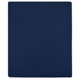 Cearsaf Pat cu Elastic Bleumarin 100x200 cm Bumbac 2 Buc vidaXL. Cearsafuri de calitate superioara, durabile si usor de curatat