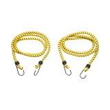 Set 2 corzi elastice cu carlige pentru ancorare marfa 10x1200 mm Crownman