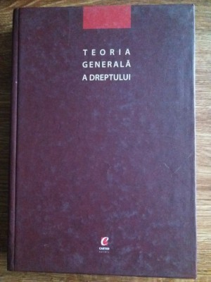 GHEORGHE AVORNIC - TEORIA GENERALA A DREPTULUI {2004} foto