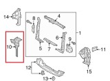 Suport incuietoare capota Lexus Nx (Az10), 08.2014-, Fata, Aftermarket