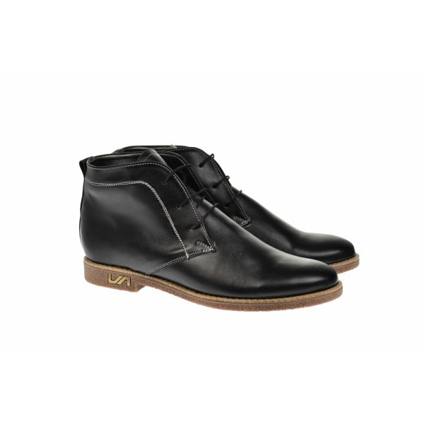 Ghete dama, negre, casual, din piele naturala, G01N2