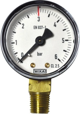 Arbeitsmanometer, 0-6/3 bar foto