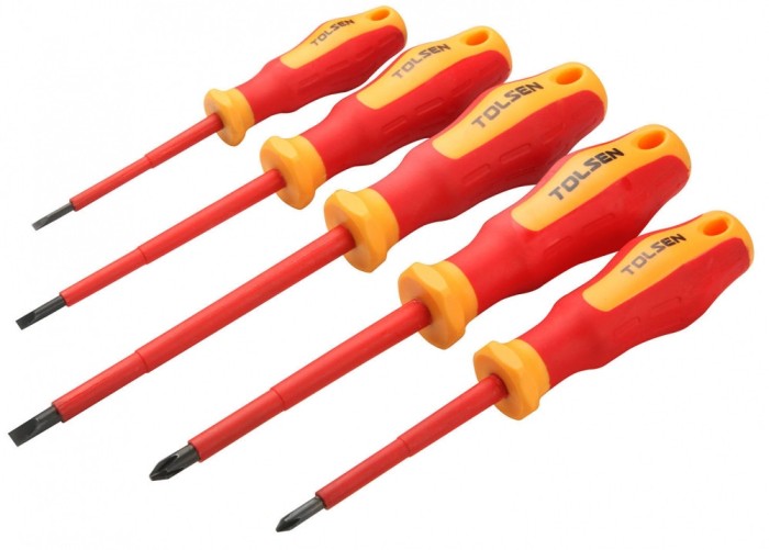 Set de 5 surubelnite VDE, Tolsen