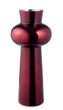 Vaza flori sticla rosie Clariel &Oslash;15x35h