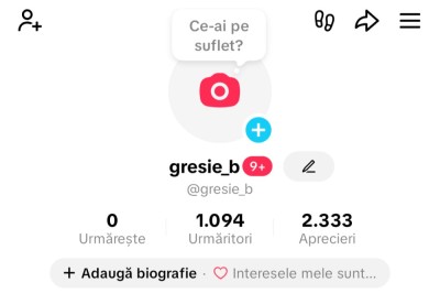 V&amp;acirc;nd cont de Tiktok 1k foto