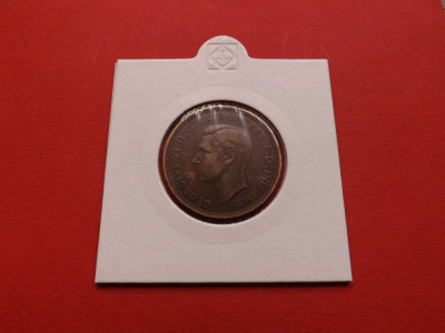 Marea Britanie / Anglia / Regatul Unit Half Penny 1947 - George VI foto