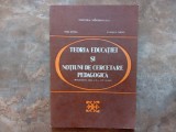 Teoria educatiei si notiuni de cercetare pedagogica - Ioan Nicola, 1993