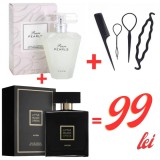 Cumpara ieftin Set 2 parfumuri Rare Pearls Little Black Dress + set 4 accesorii par , oferta speciala 99 lei