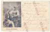 5533 - BRASOV, Ethnic Family, Litho, Romania - old postcard - used - 1898, Circulata, Printata