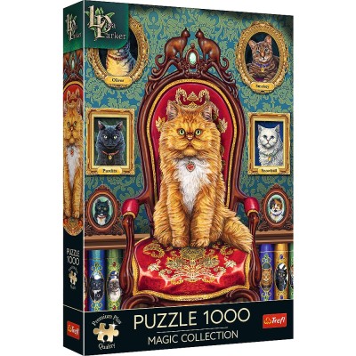 PUZZLE TREFL 1000 PREMIUM PLUS IUBITOR DE PISICI foto