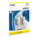 Set 2 Becuri R10W 12V Blister Narva