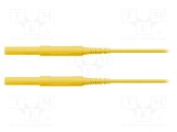 Cablu de măsurare SCH&Uuml;TZINGER 6kV 16A 1,5m galben