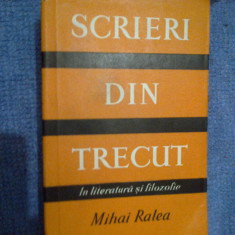 a5 MIHAI RALEA - SCRIERI DIN TRECUT. IN LITERATURA SI FILOZOFIE volumul 3