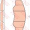 Set placute frana,frana disc TOYOTA HILUX III pick-up (KUN, TGN, LAN, GGN) (2004 - 2016) TRW GDB3500