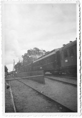 Fotografie romaneasca CFR tren anii 1930 foto