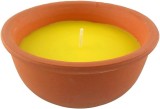 Lumanare Citronella repelenta &icirc;n vas de teracota, 220 g, 150x60 mm
