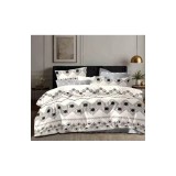 Cumpara ieftin Lenjerie de Pat Bumbac Finet, 6 Piese, Pat Dublu - GR-412
