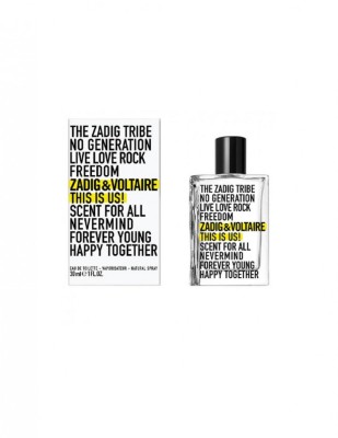 Zadig &amp;amp; Voltaire, This is Us!, Apă de toaletă, Unisex, 30 ml foto