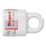 Priza mobila Legrand Helium 6A, alb, 230V
