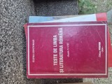 Teste de limba și literatura rom&acirc;nă vintage
