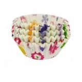 Set 100 forme copt pentru briose TopBazar, hartie, 11 cm, multicolore