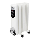 Radiator electric pe ulei 2000W 9 elementi 3 trepte incalzire termostat mecanic