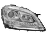 Set faruri tuning MERCEDES Clasa ML (W164), 07.2005-06.2008, partea stanga+dreapta, Taiwan, cu indicator led; cu lumina de parcare LED; H1+H9+LED; el