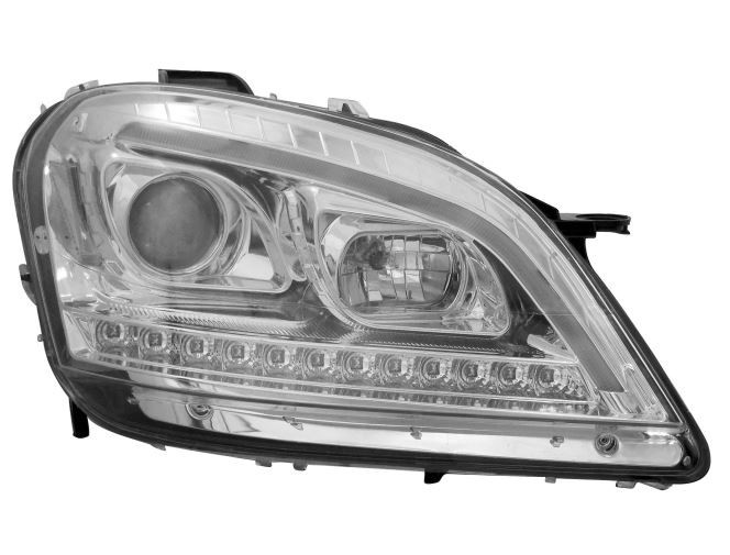Set faruri tuning MERCEDES Clasa ML (W164), 07.2005-06.2008, partea stanga+dreapta, Taiwan, cu indicator led; cu lumina de parcare LED; H1+H9+LED; el