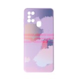 Toc TPU Purple Design Samsung Galaxy A52s 5G Cloud