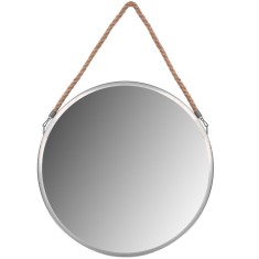 Oglindă rotundă 40CM silver KLMH-0410S-1