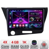 Navigatie Honda CR-Z 2006-2013 Android radio gps internet 4+64 InCell Display 1K Kit-crz+EDT-E209-RK CarStore Technology