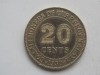 20 CENTS 1950 MALAYA, Asia