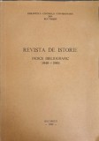 REVISTA DE ISTORIE. INDICE BIBLIOGRAFIC (1948-1985)-DOINA FAGET SI COLAB.