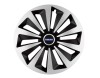 Set 4 capace roti Fox Gri-Negru R15 pentru gama auto Volvo, Autohelix MSA