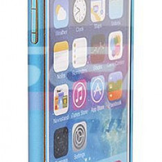 Bumper aluminiu STYLE iPhone 6 albastru