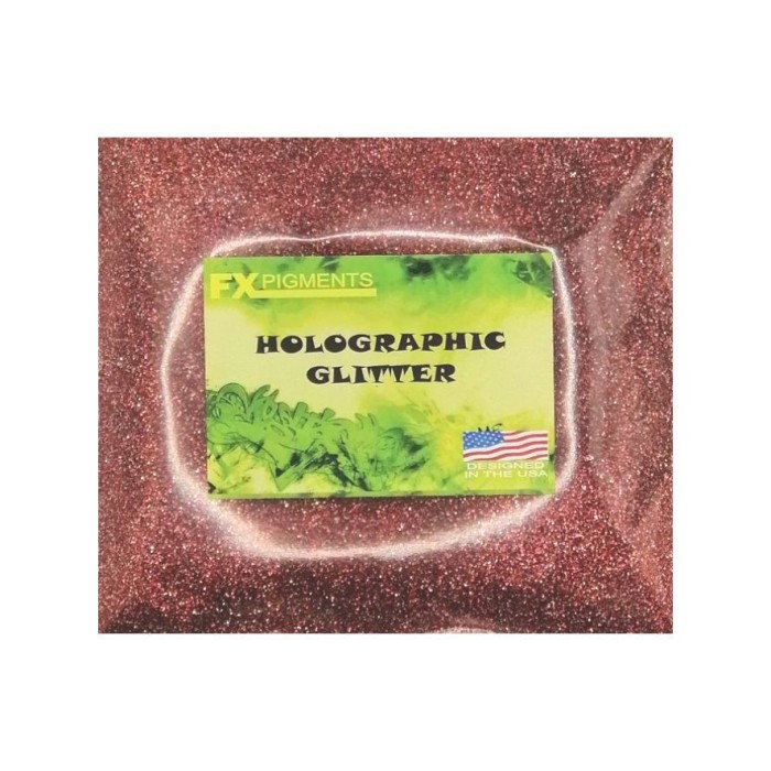 Sclipici Holografic FX Flame Red100 Gr.