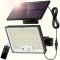 Lampi Solare cu Senzor de Mișcare 172 LED IP65 &ndash; Proiector Exterior Curte/Garaj