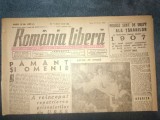ZIAR ROMANIA LIBERA 25 MARTIE 1946